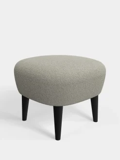 Wingback Ottoman
