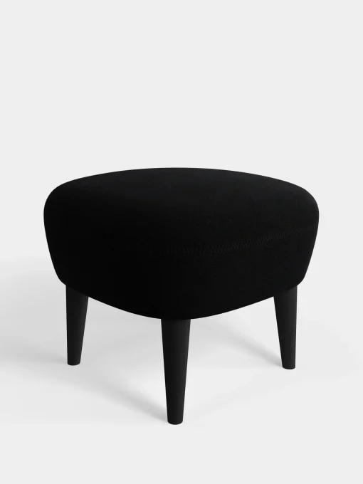 Wingback Ottoman