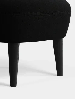 Wingback Ottoman