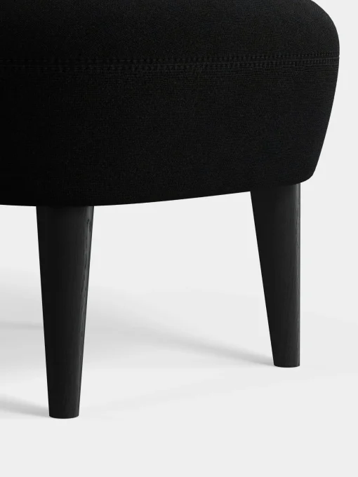Wingback Ottoman