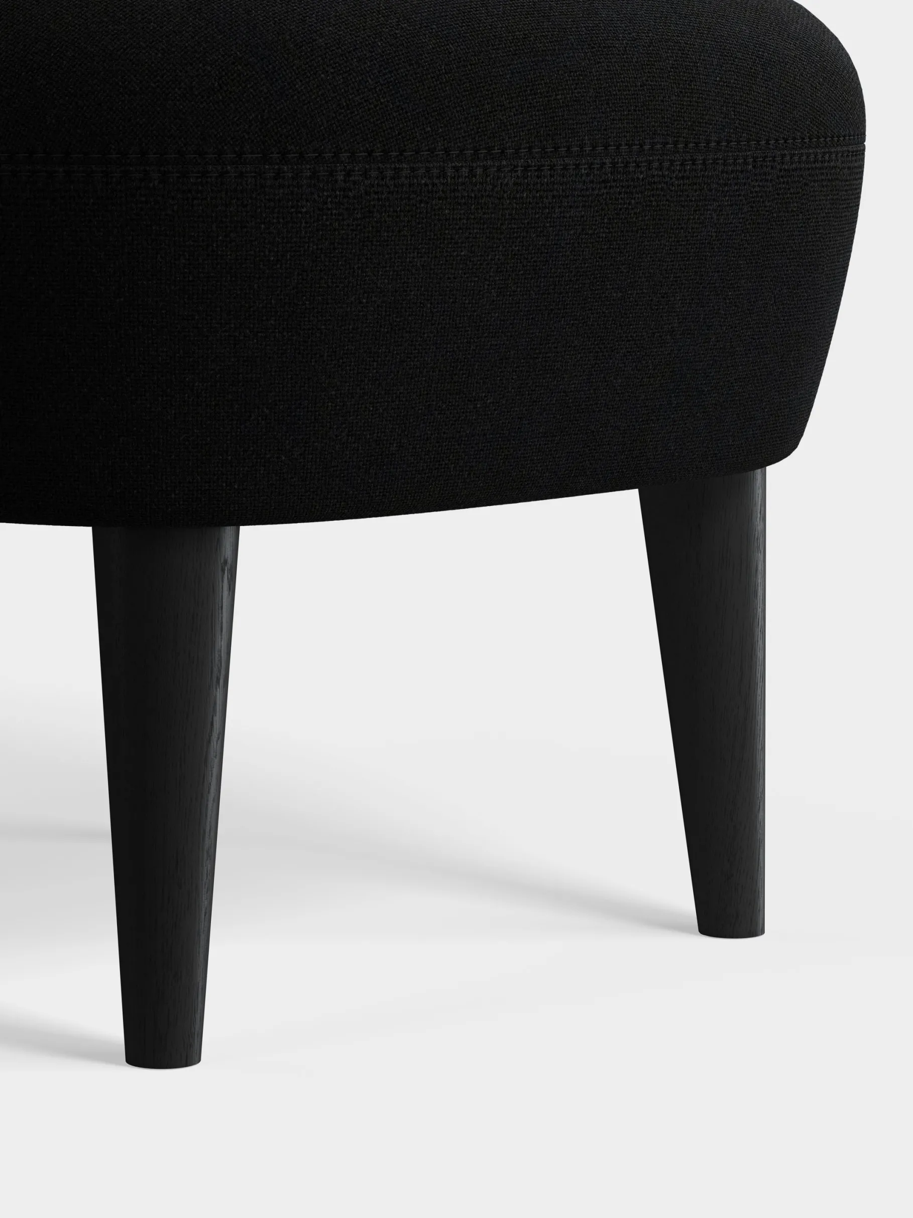 Wingback Ottoman