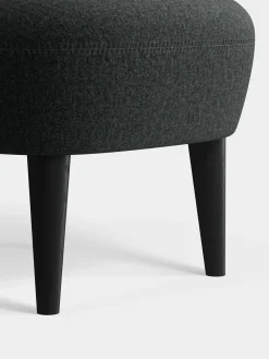 Wingback Ottoman