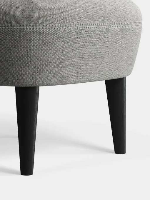 Wingback Ottoman