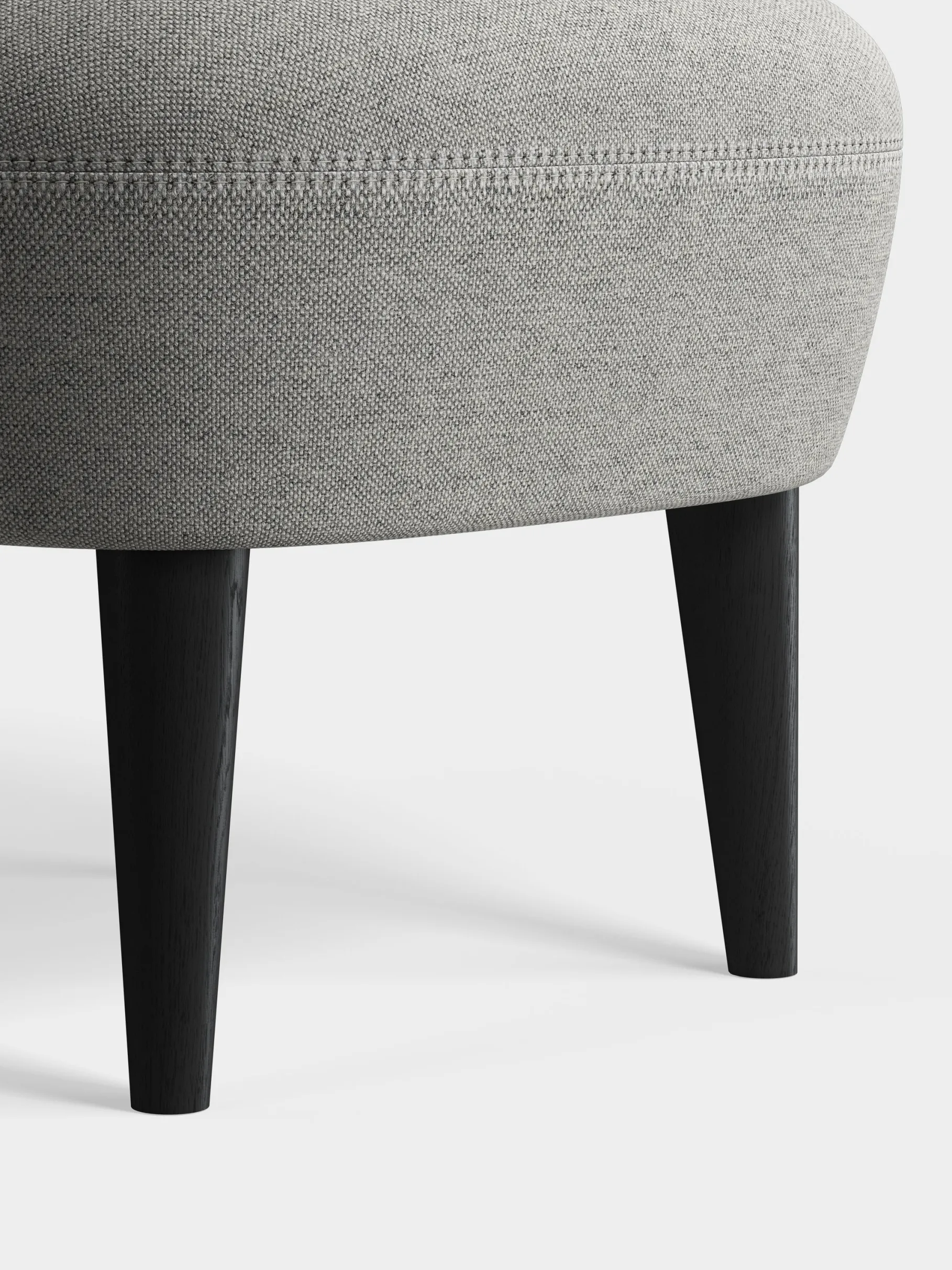 Wingback Ottoman