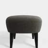 Wingback Ottoman