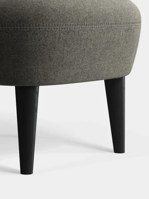 Wingback Ottoman
