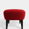 Wingback Ottoman